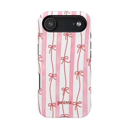 Pink Bow Chain Phone Case