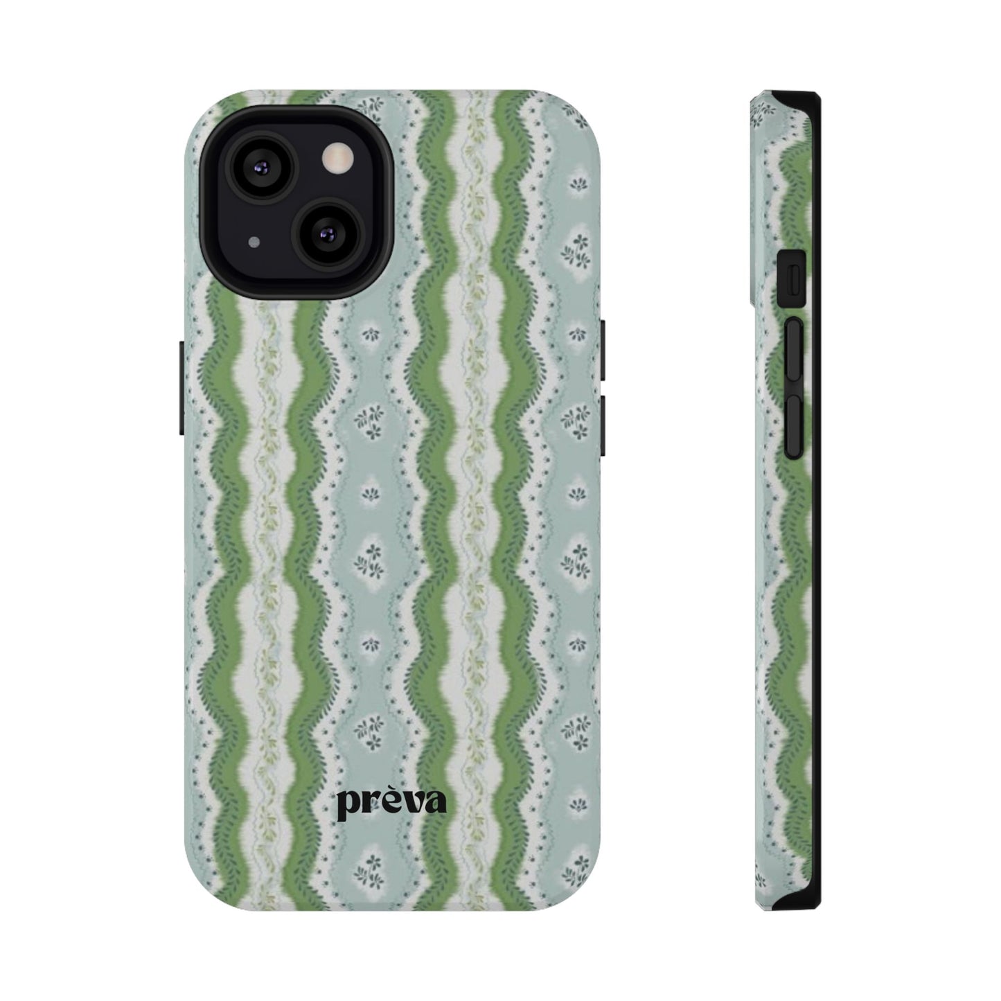 Green Waves Phone Case