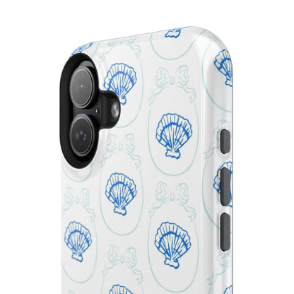 Fancy Teal Shell Phone Case