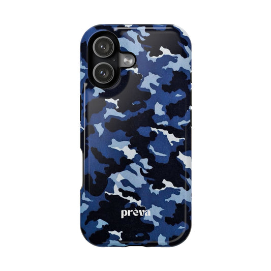 Blue Camo Phone Case