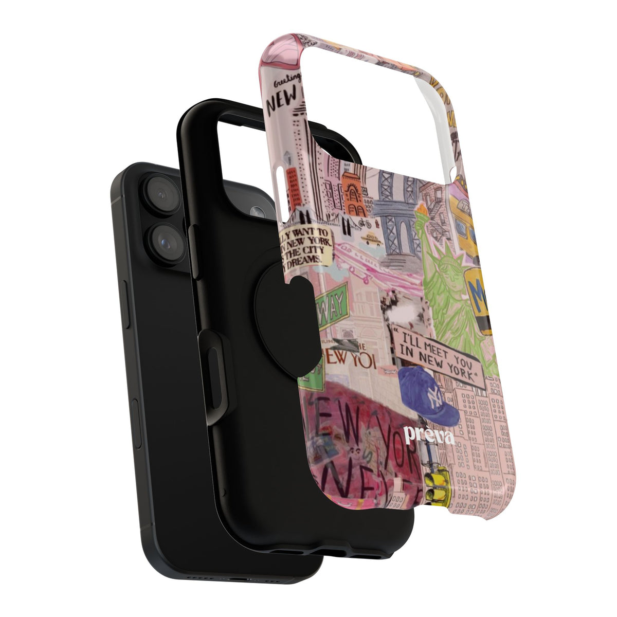 New York Collage Phone Case