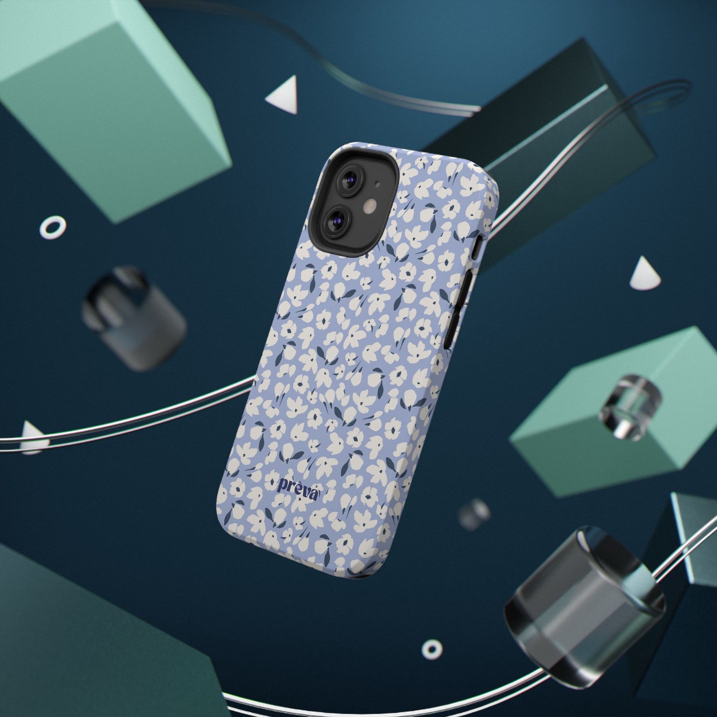 Petals On Blue Phone Case