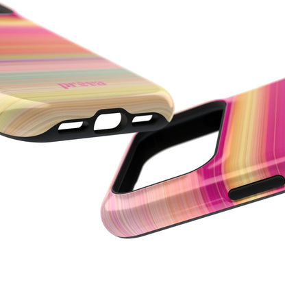 Pastel Stripe Rays Phone Case