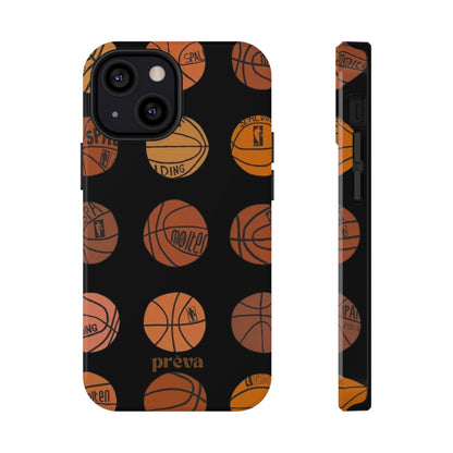 Black Basketball Phone Case