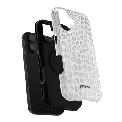 White Snake Phone Case