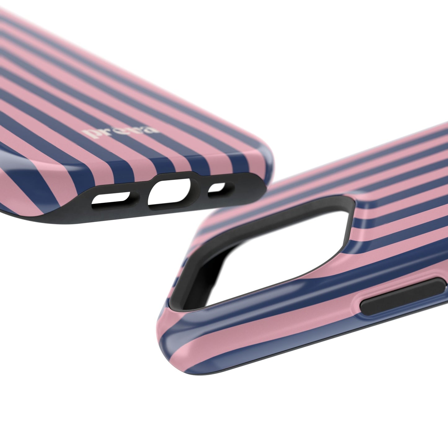 Blue and Pink Stripes Case