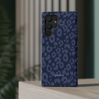Navy Leopard  Phone Case