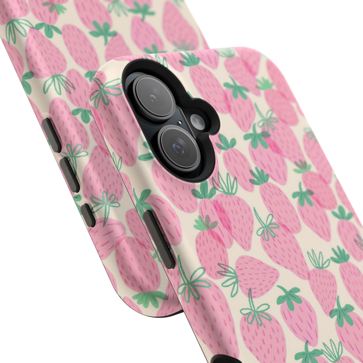 Pink Strawberry Phone Case