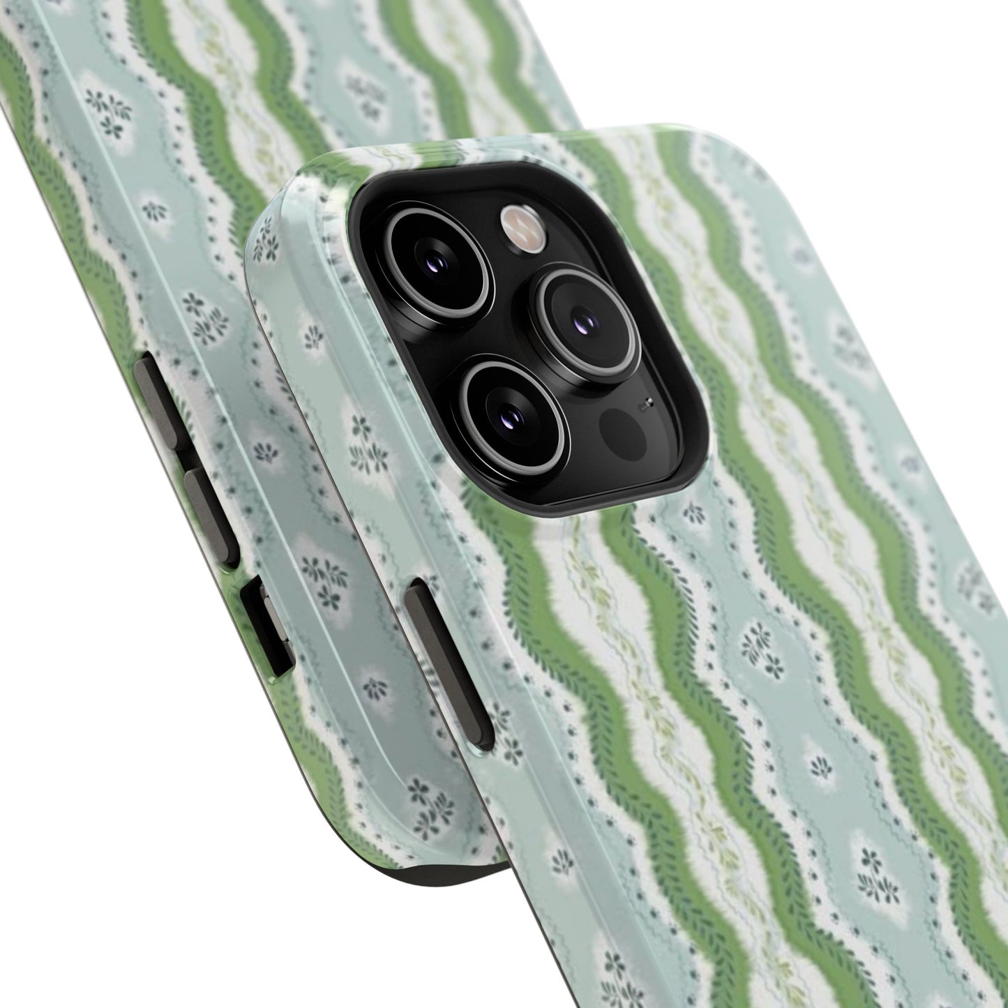 Green Waves Phone Case