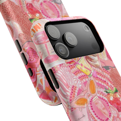 Pink Collage Phone Case