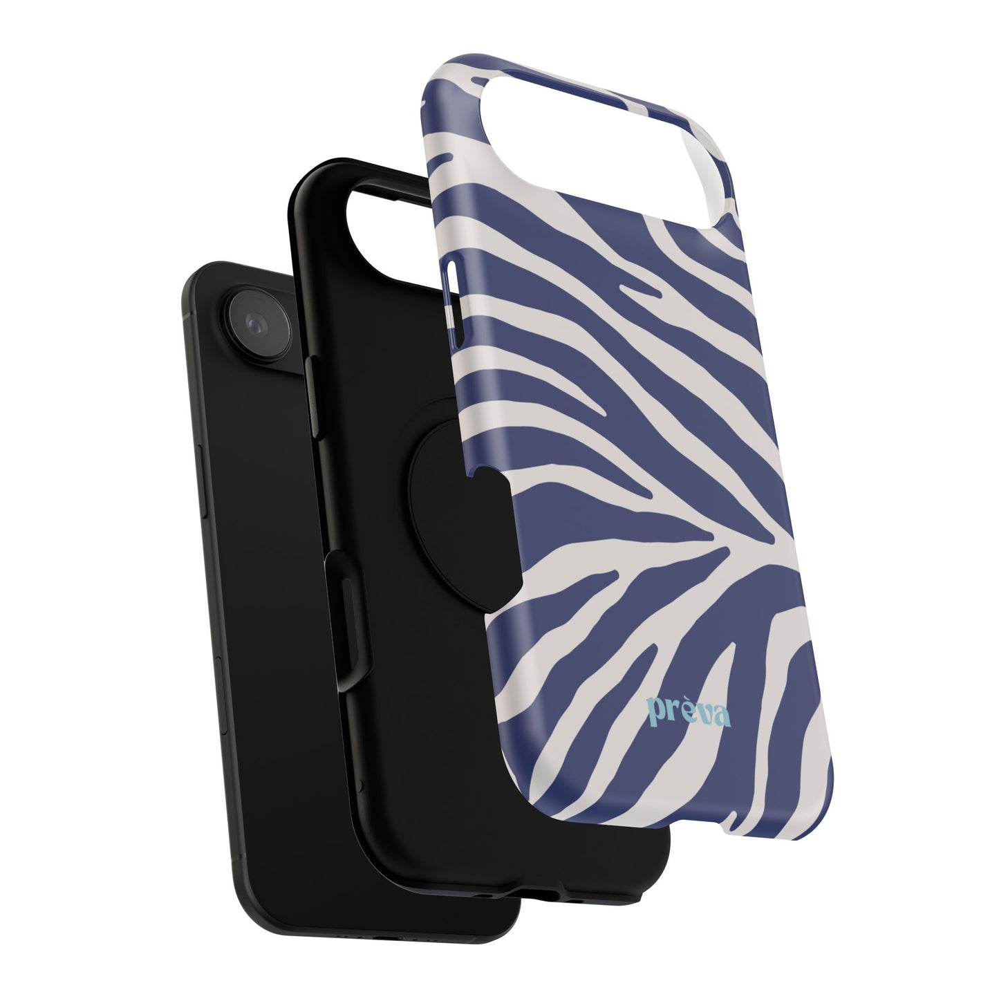 Blue Zebra Phone Case