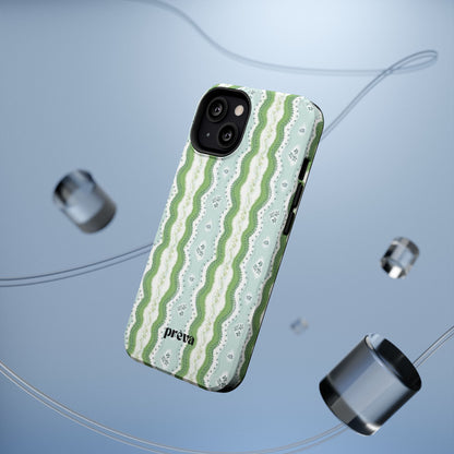 Green Waves Phone Case