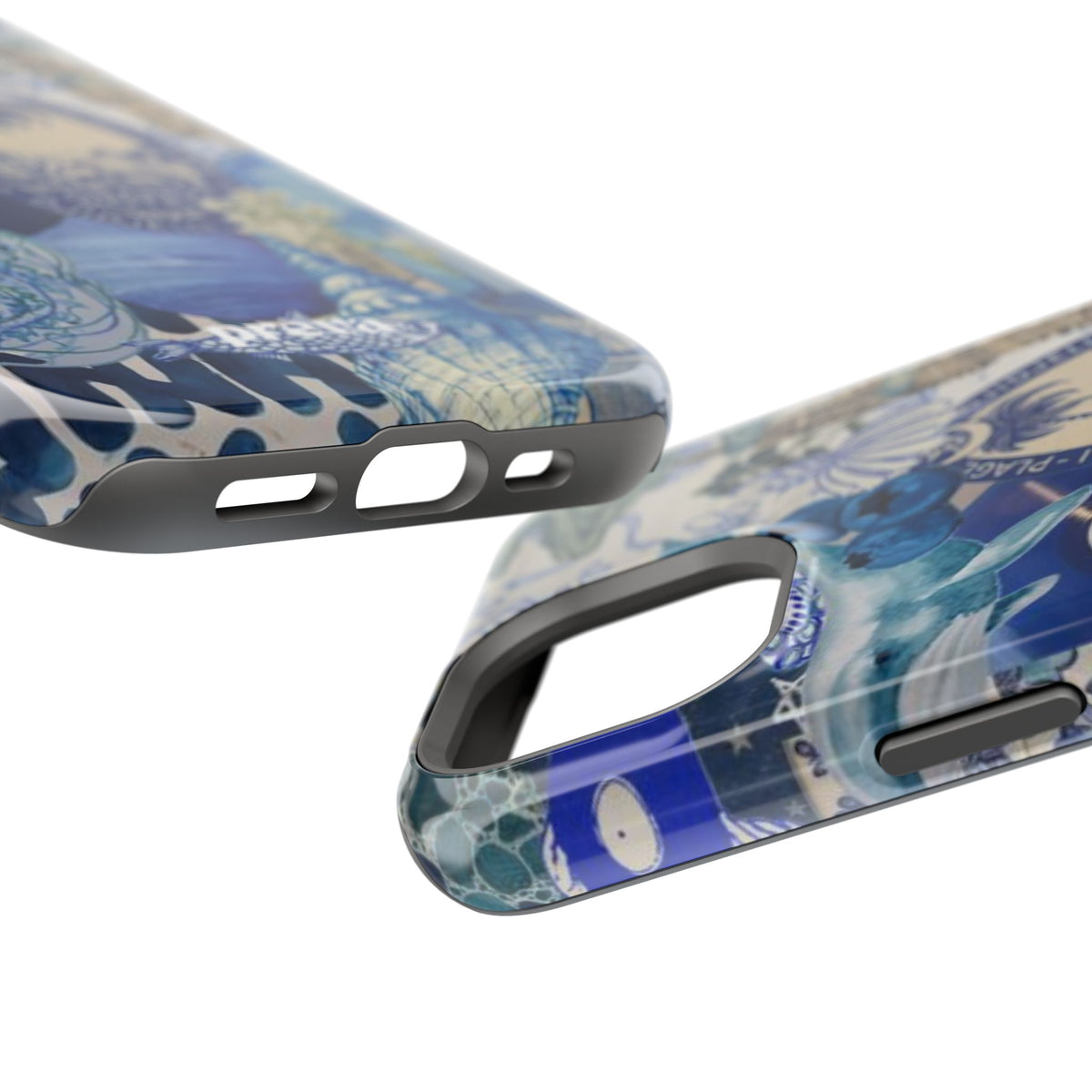 Blue Night Collage Phone Case