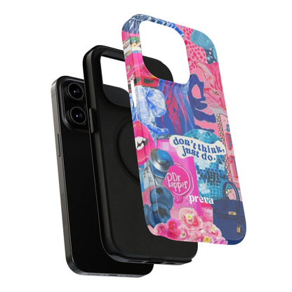 Vibrant Galaxy Collage Phone Case