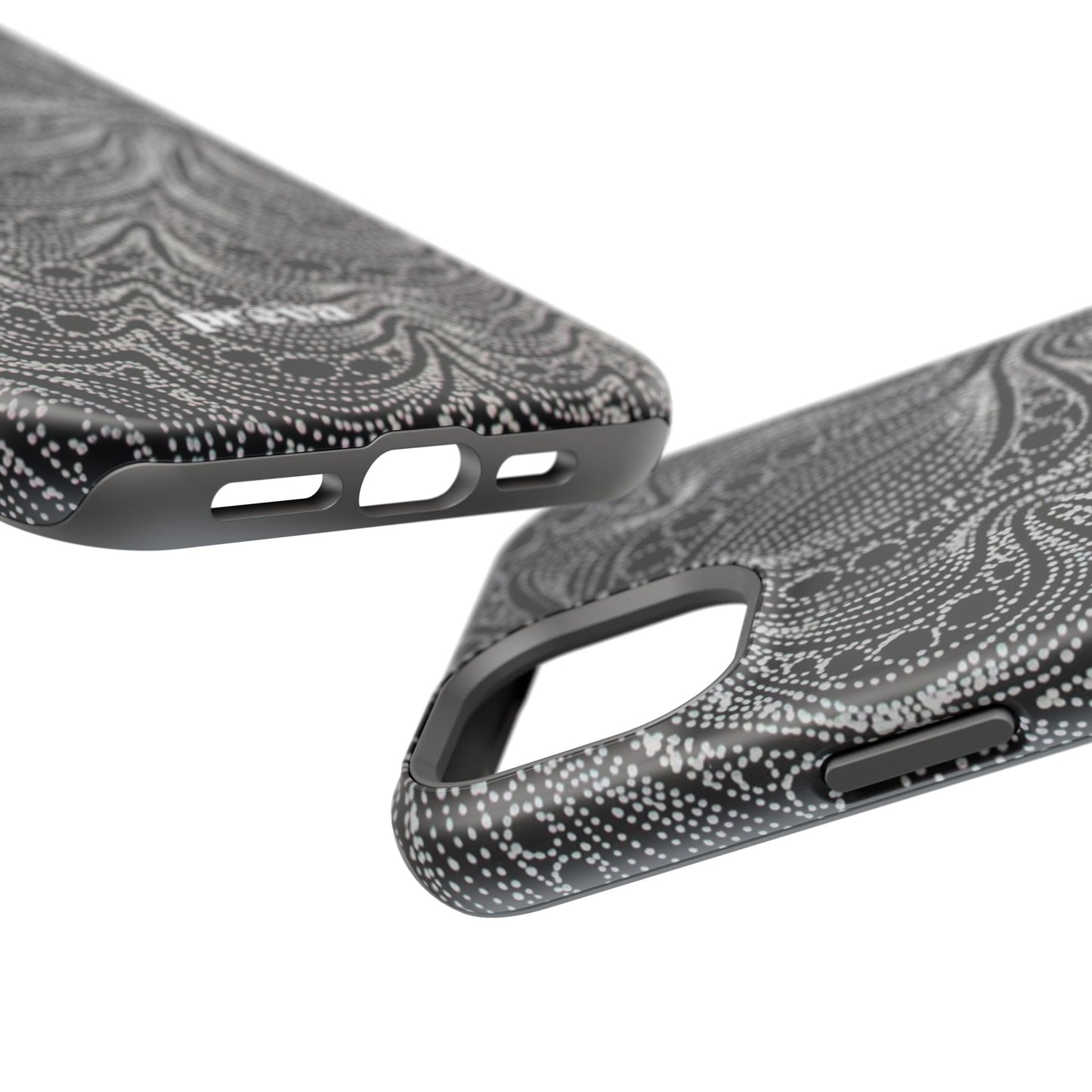 Abstract Midnight Lace Phone Case