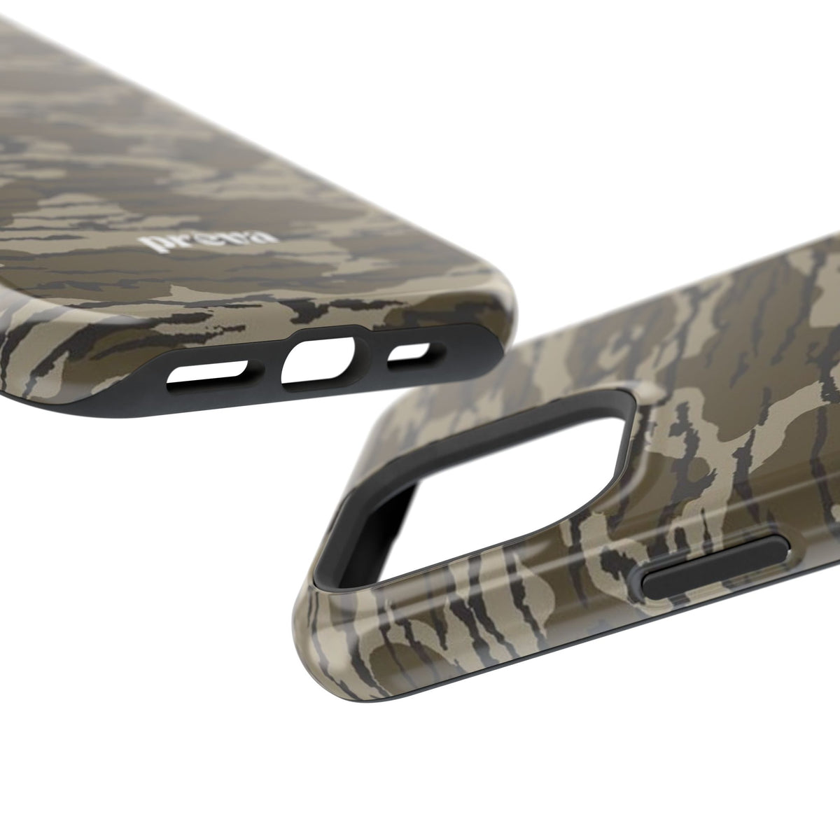Camo Impact-Resistant Phone Case — Military Green Rugged Protection