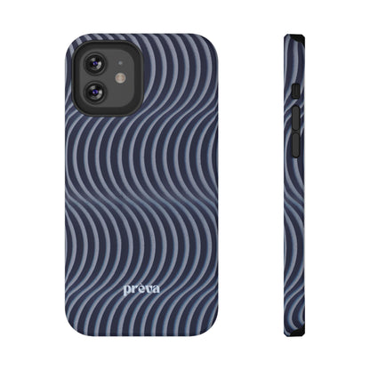 Wavy Navy Phone Case