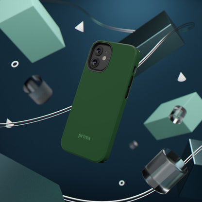 Impact-Resistant Phone Case — Forest Green Slim Armor