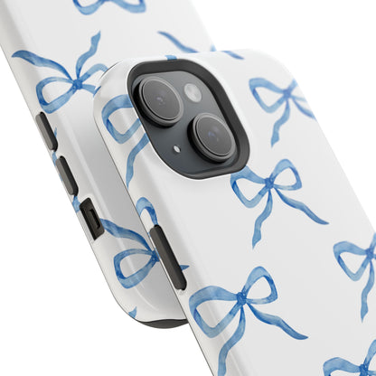 Blue Bow Phone Case