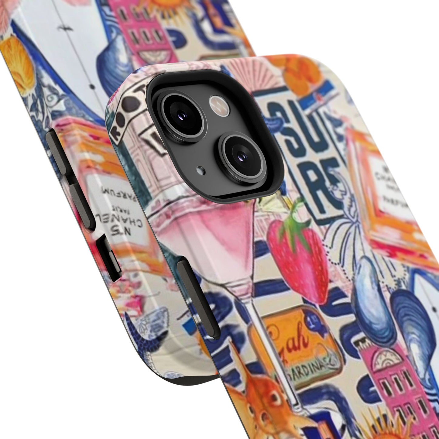 Tropical Beach Collage Phone Case