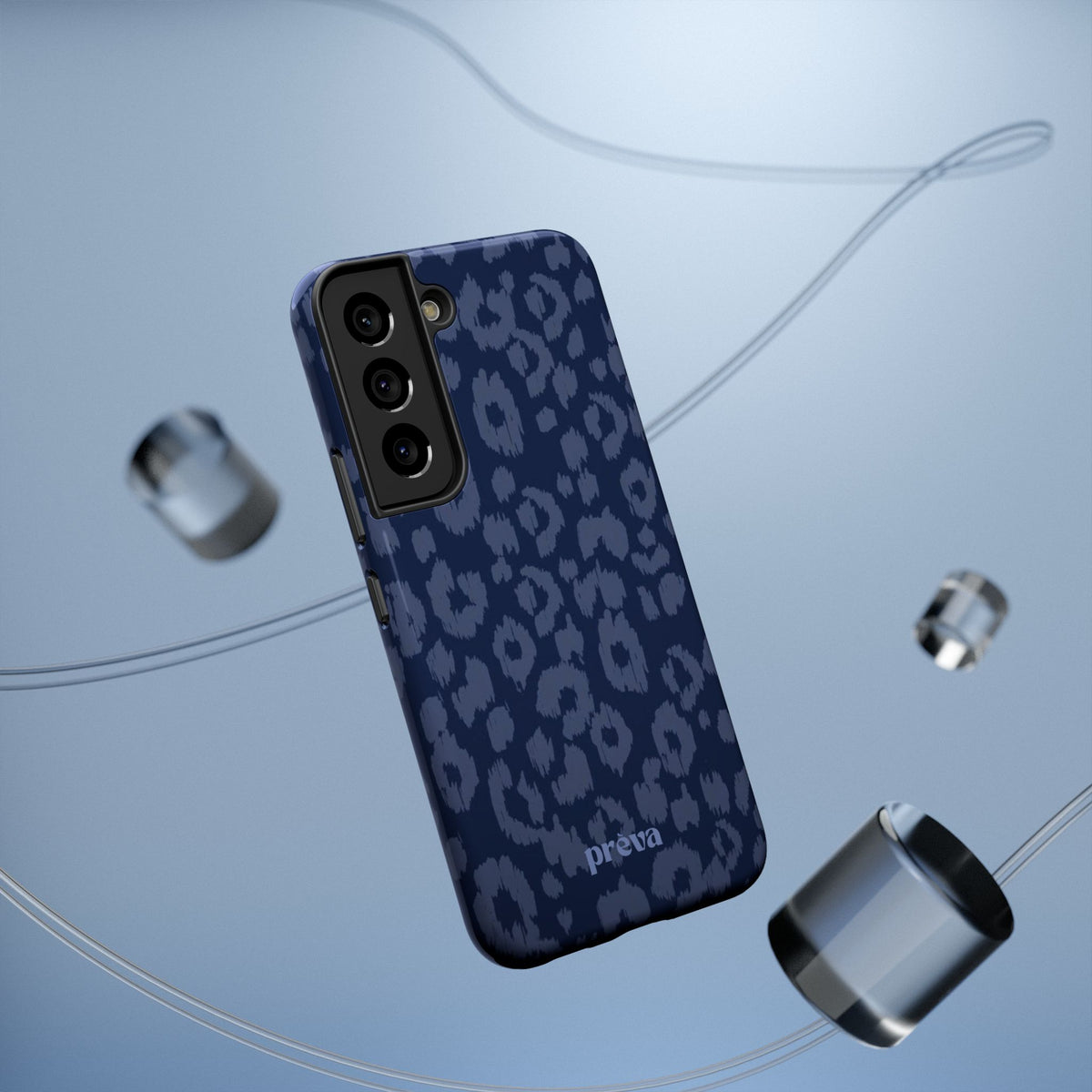 Navy Leopard  Phone Case