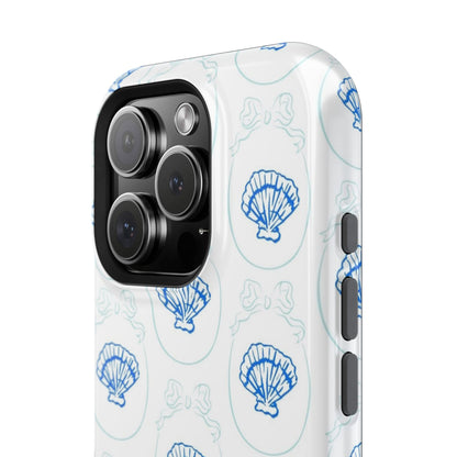 Fancy Teal Shell Phone Case