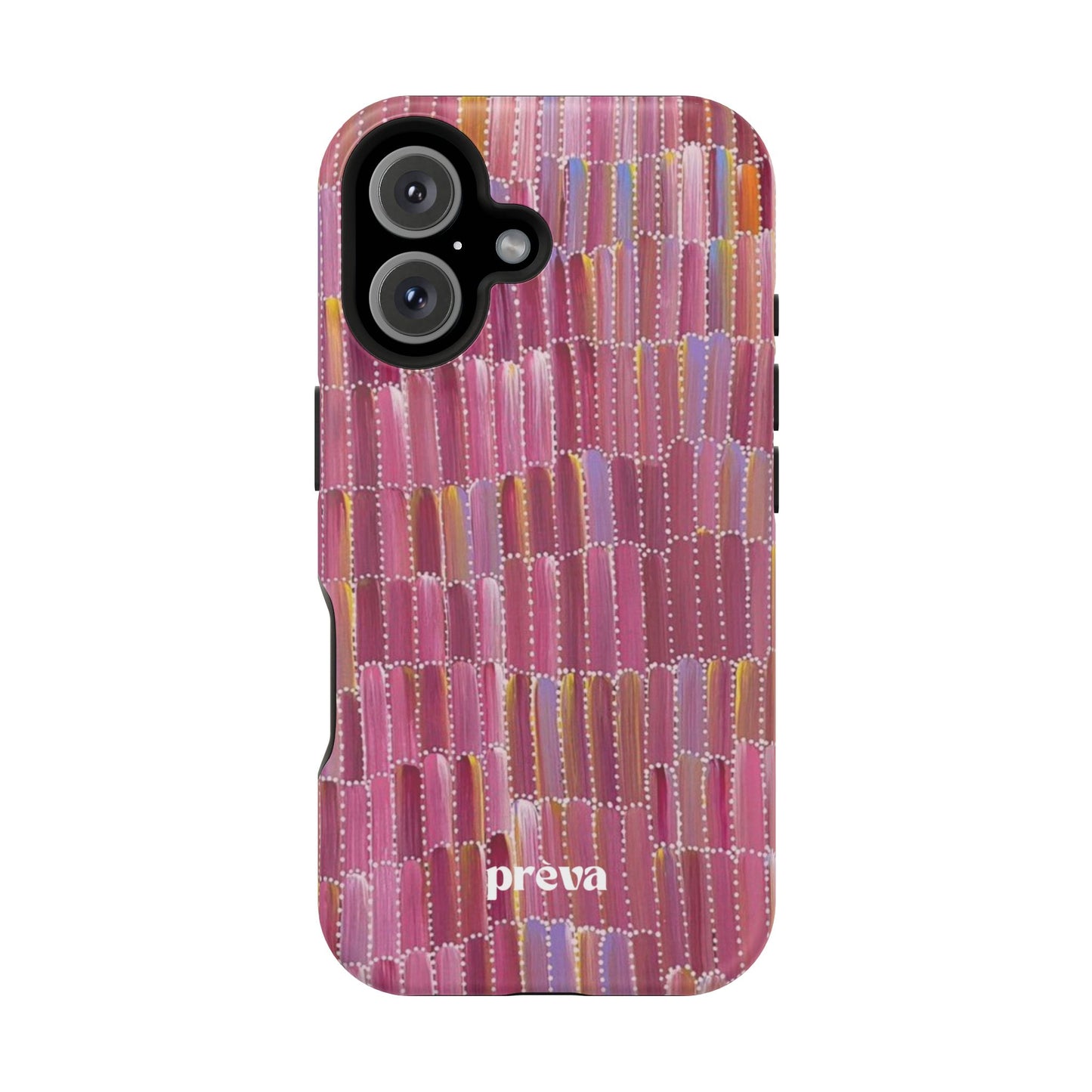 Pink Brushstroke Phone Case