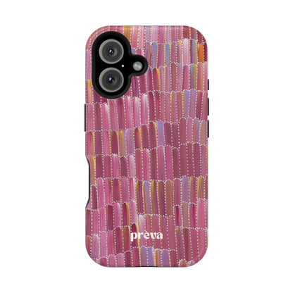 Pink Brushstroke Phone Case