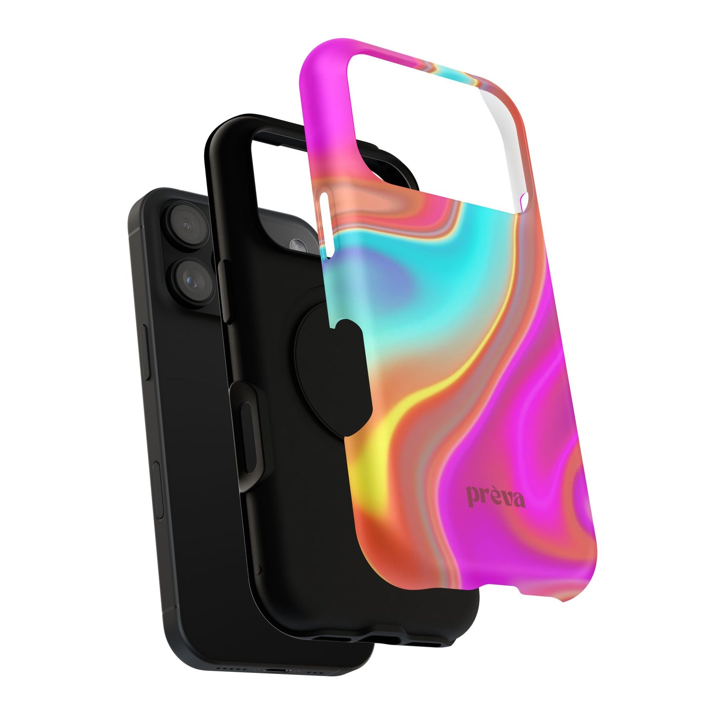Iridescent Swirl Phone Case