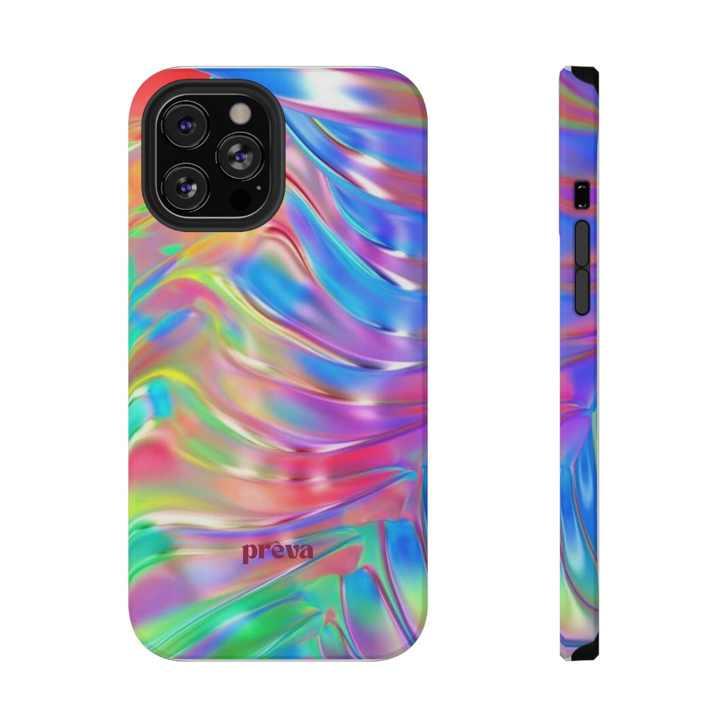 Iridescent Swirl Phone Case