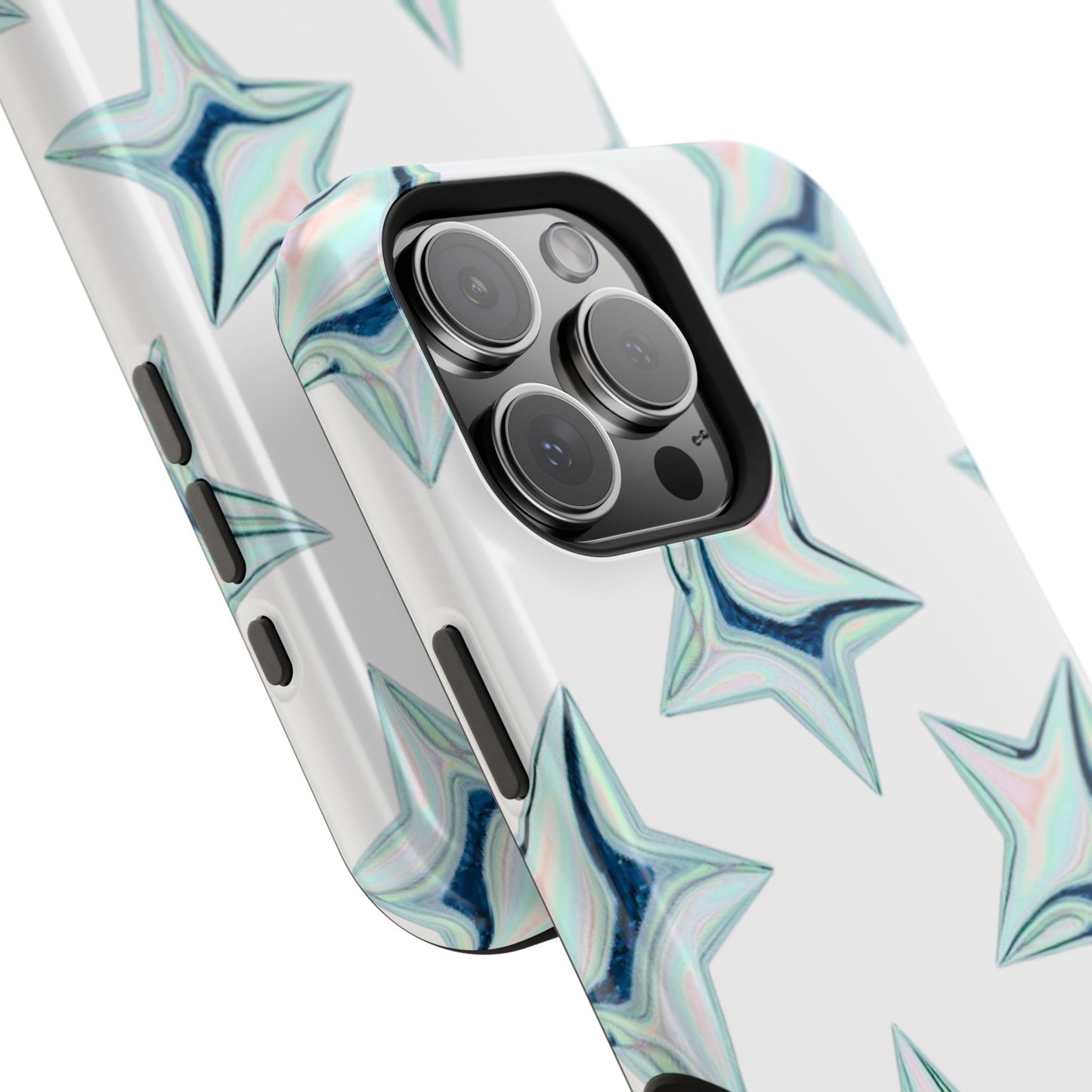 White Starburst Phone Case