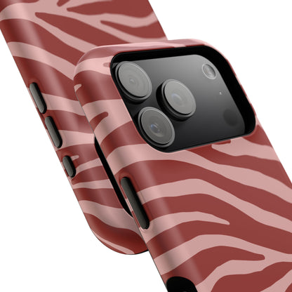 Red Zebra Phone Case