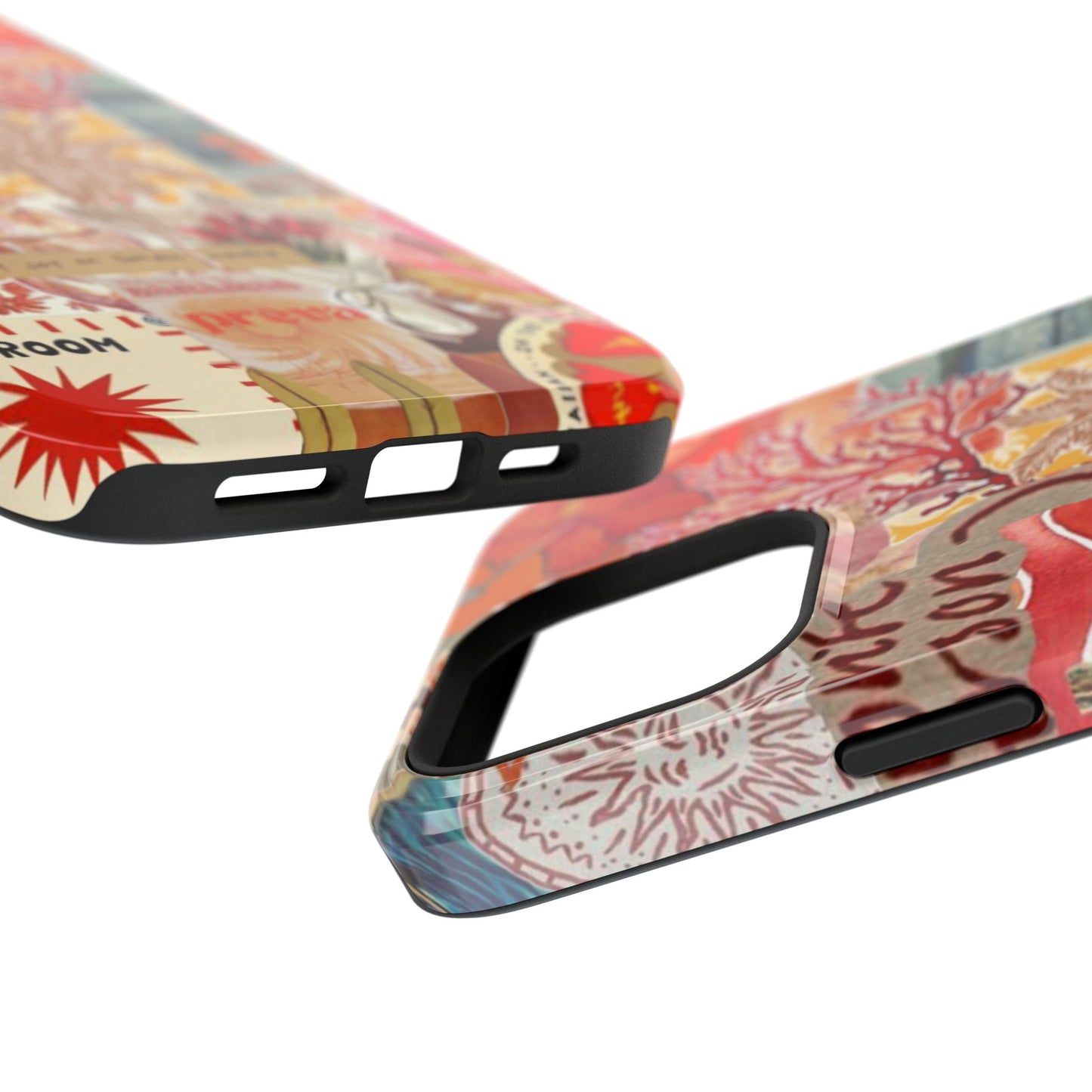 Vintage Floral Collage Phone Case