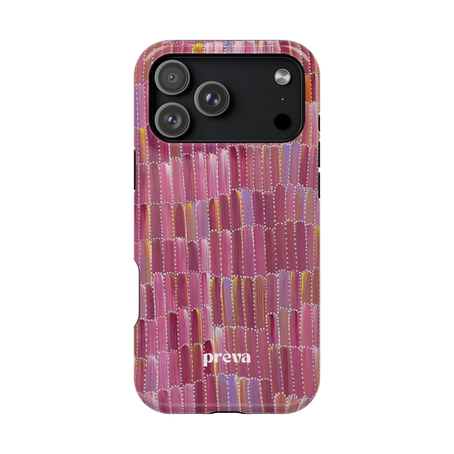 Pink Brushstroke Phone Case
