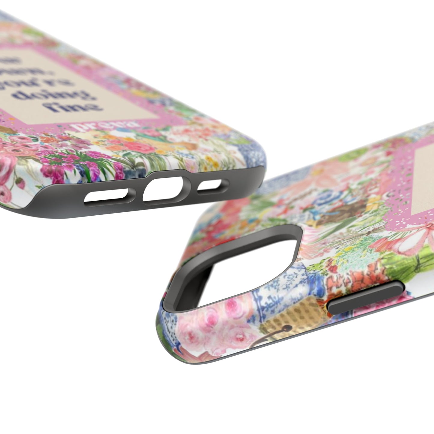 Slow Down Flowers x notsoken Phone Case