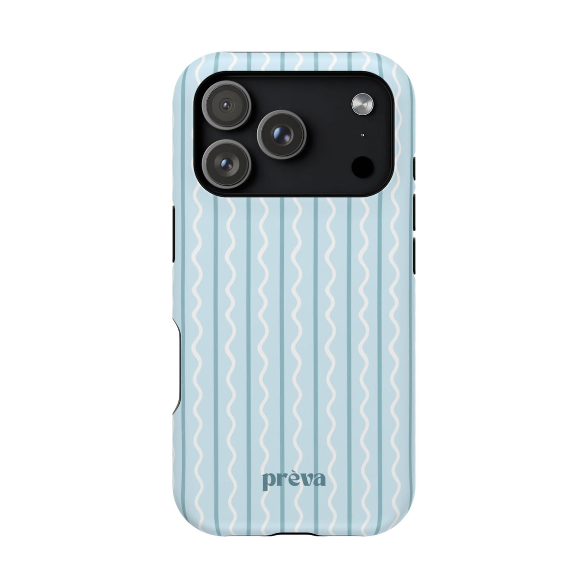 Blue Island Stripes Phone Case