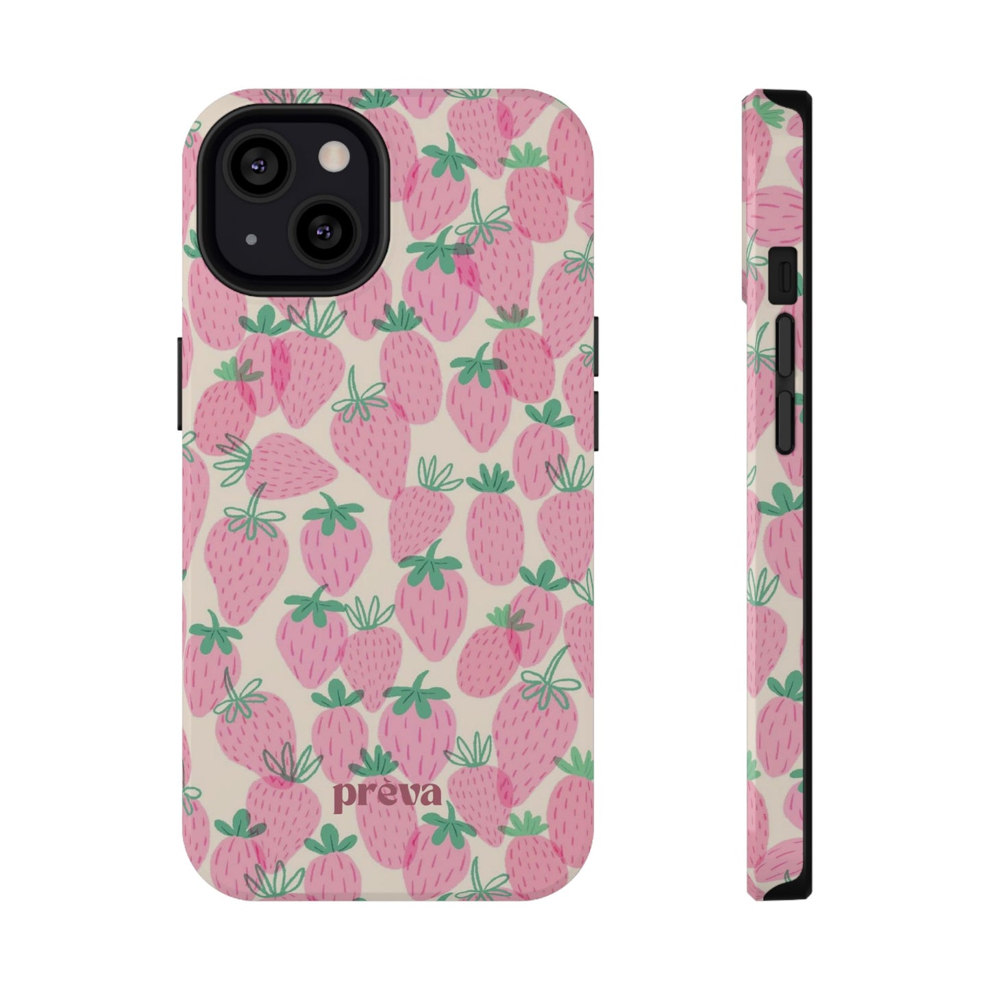 Pink Strawberry Phone Case