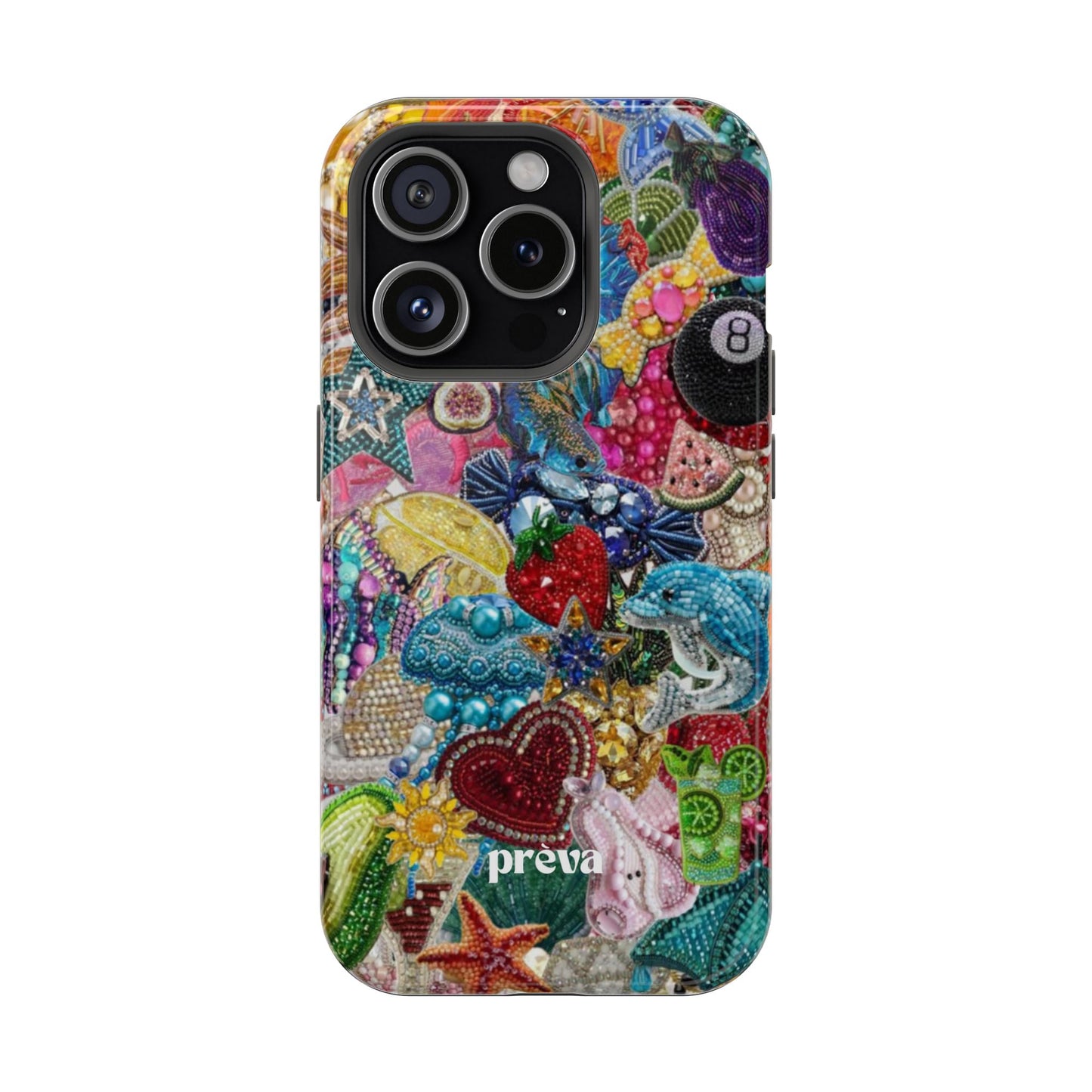 Colorful Rhinestone Phone Case