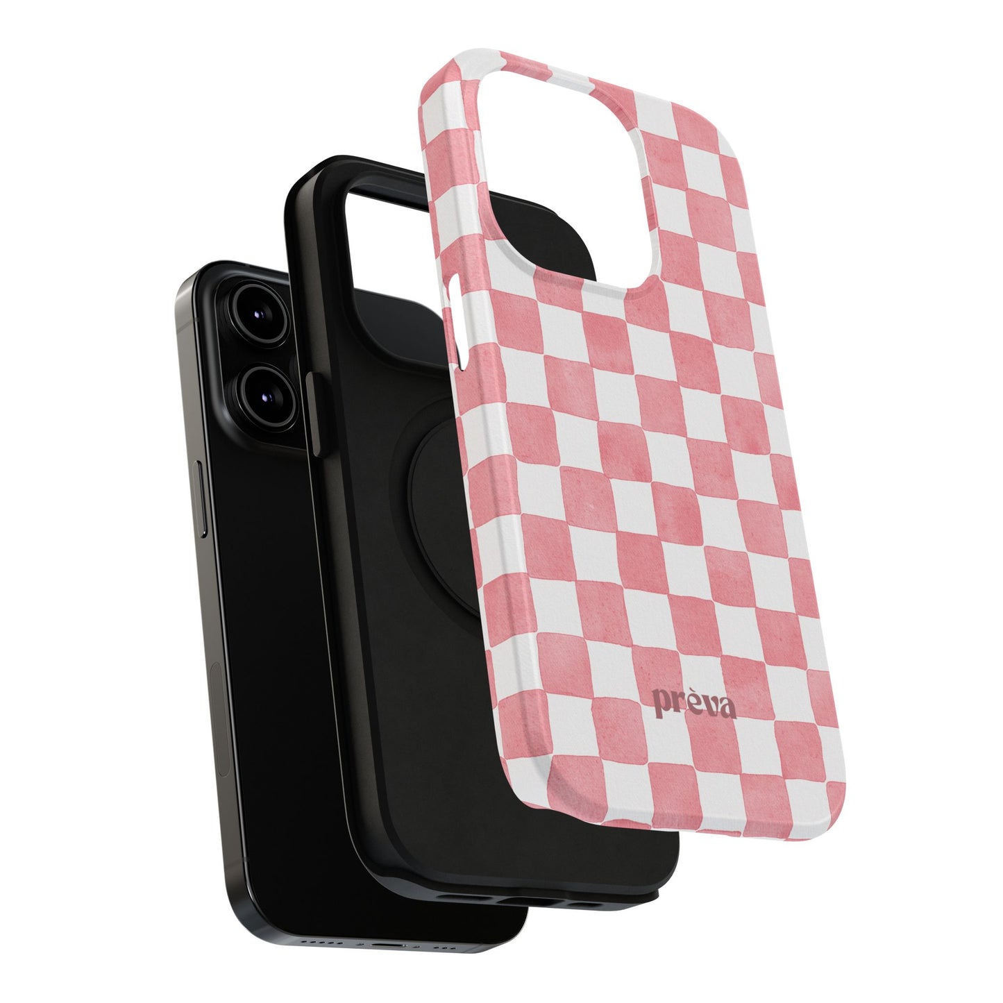 Pink Checkers Phone Case