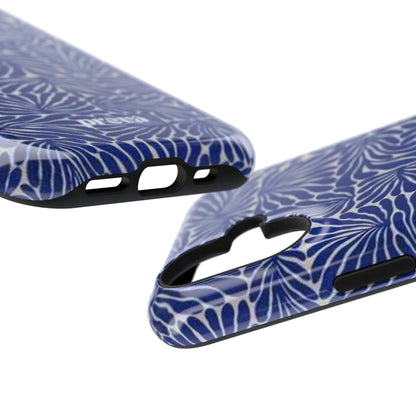Blue Abstract Greek Phone Case