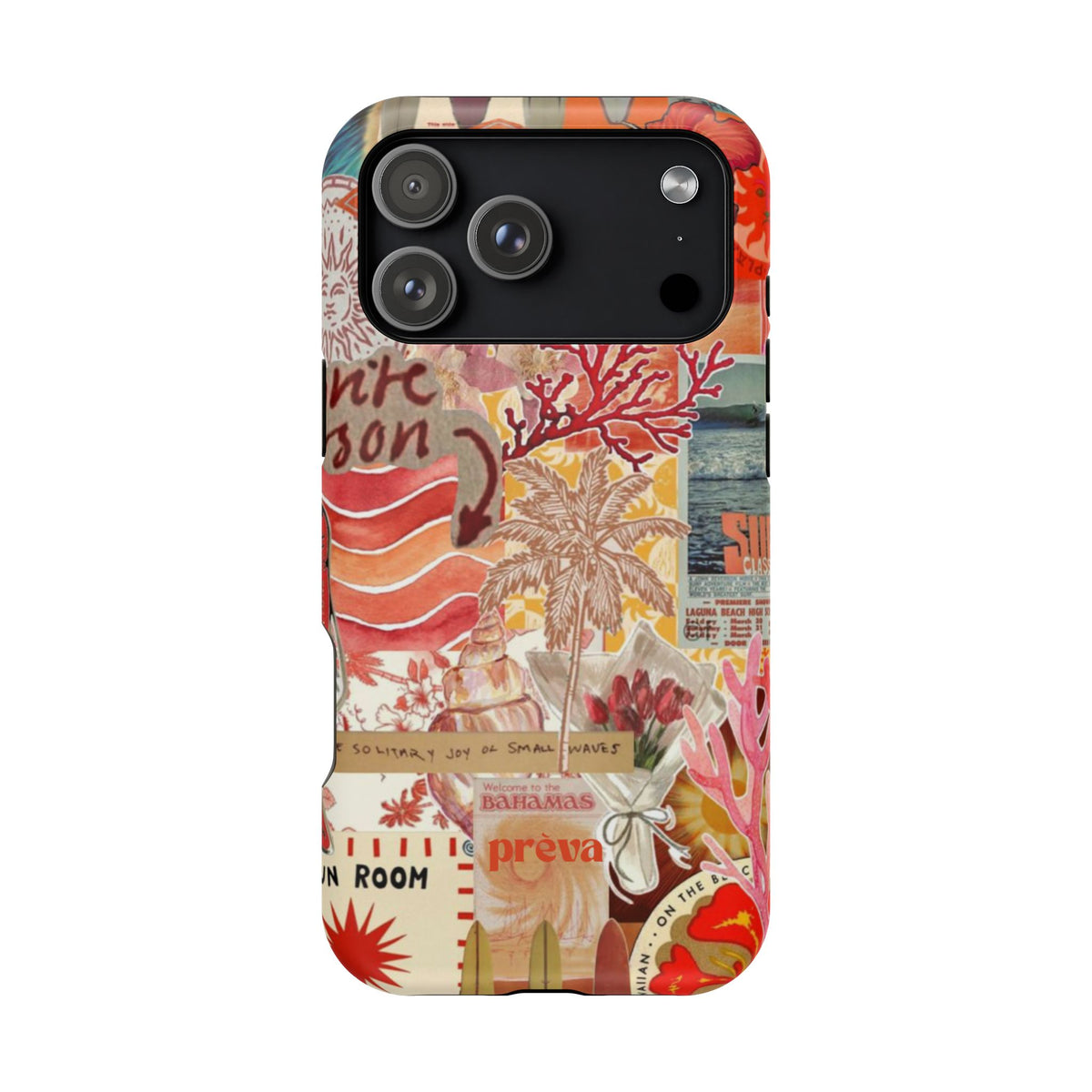 Vintage Floral Collage Phone Case
