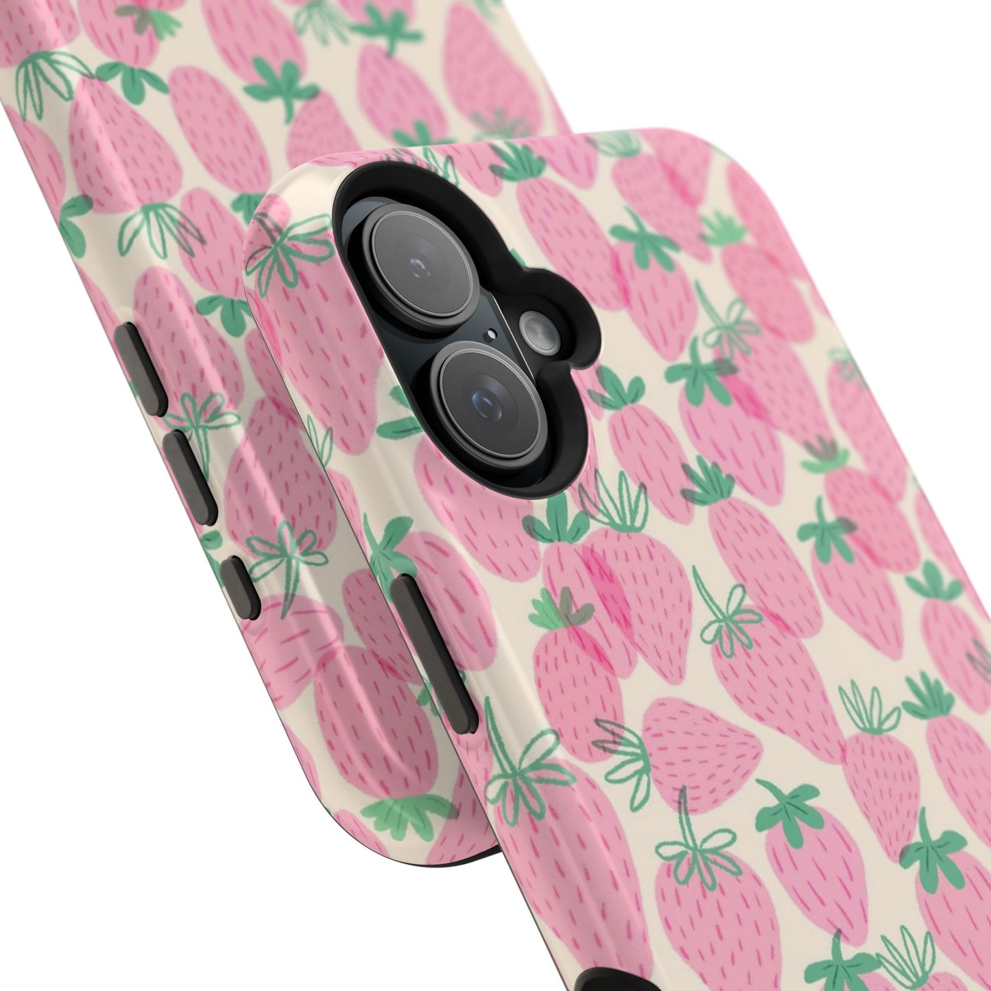 Pink Strawberry Phone Case