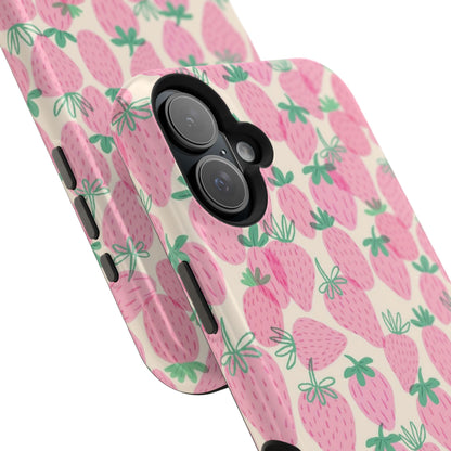 Pink Strawberry Phone Case