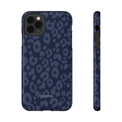 Navy Leopard  Phone Case
