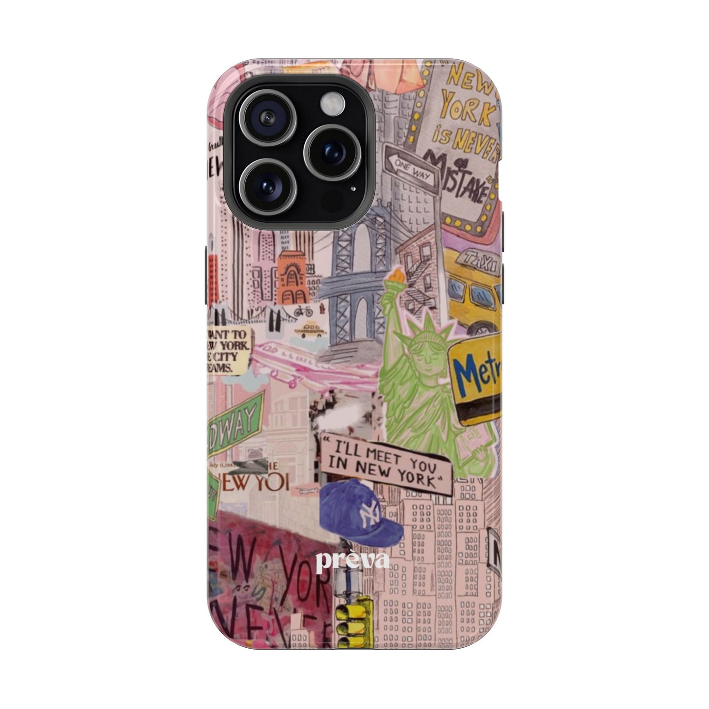 New York Collage Phone Case
