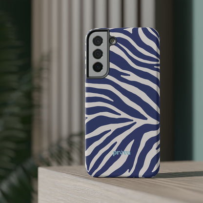 Blue Zebra Phone Case