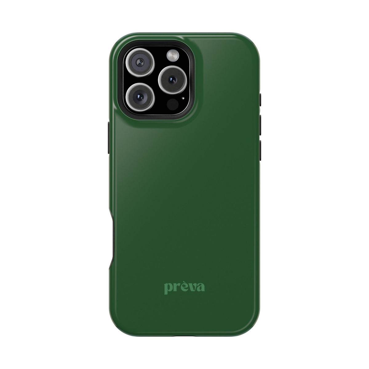 Impact-Resistant Phone Case — Forest Green Slim Armor