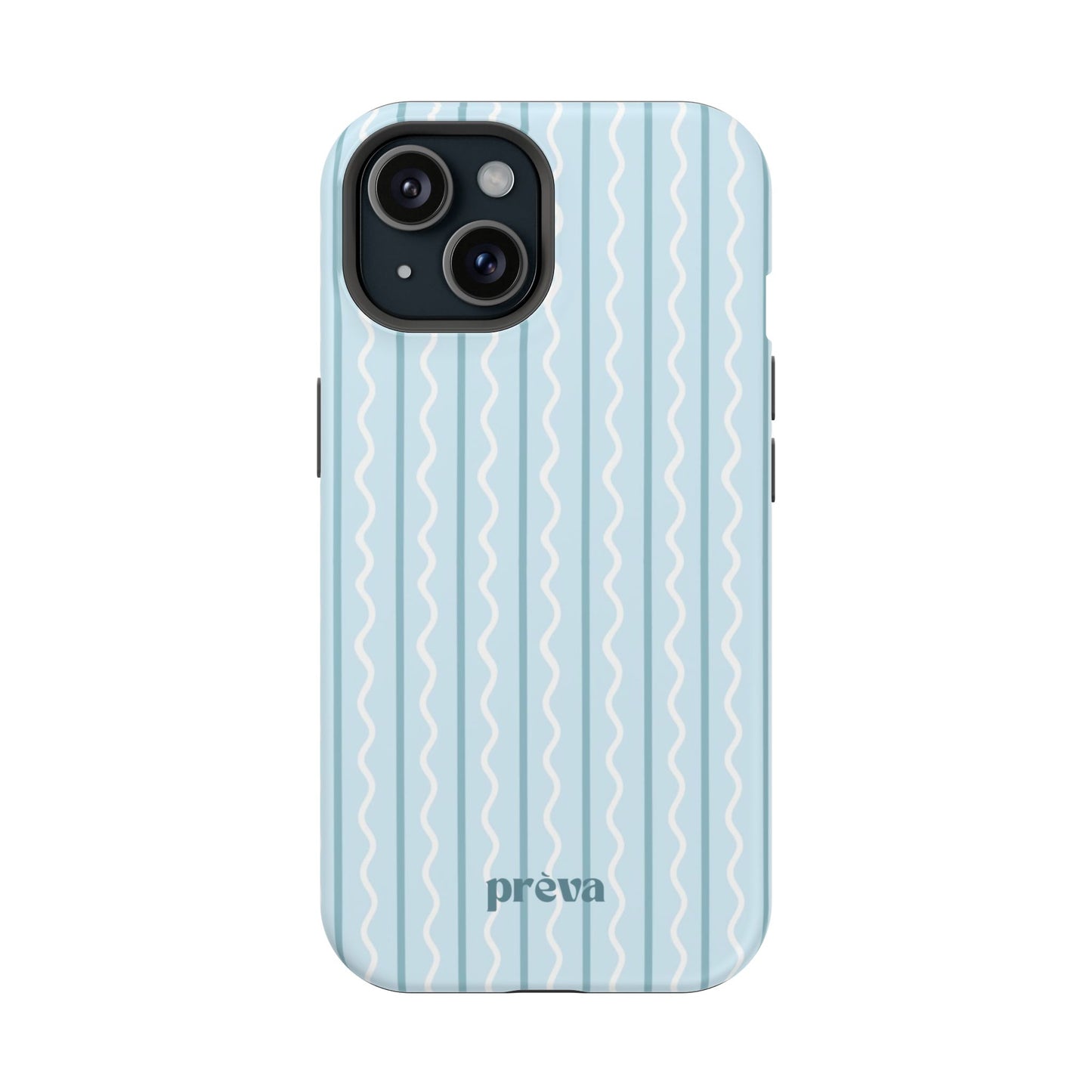 Blue Island Stripes Phone Case