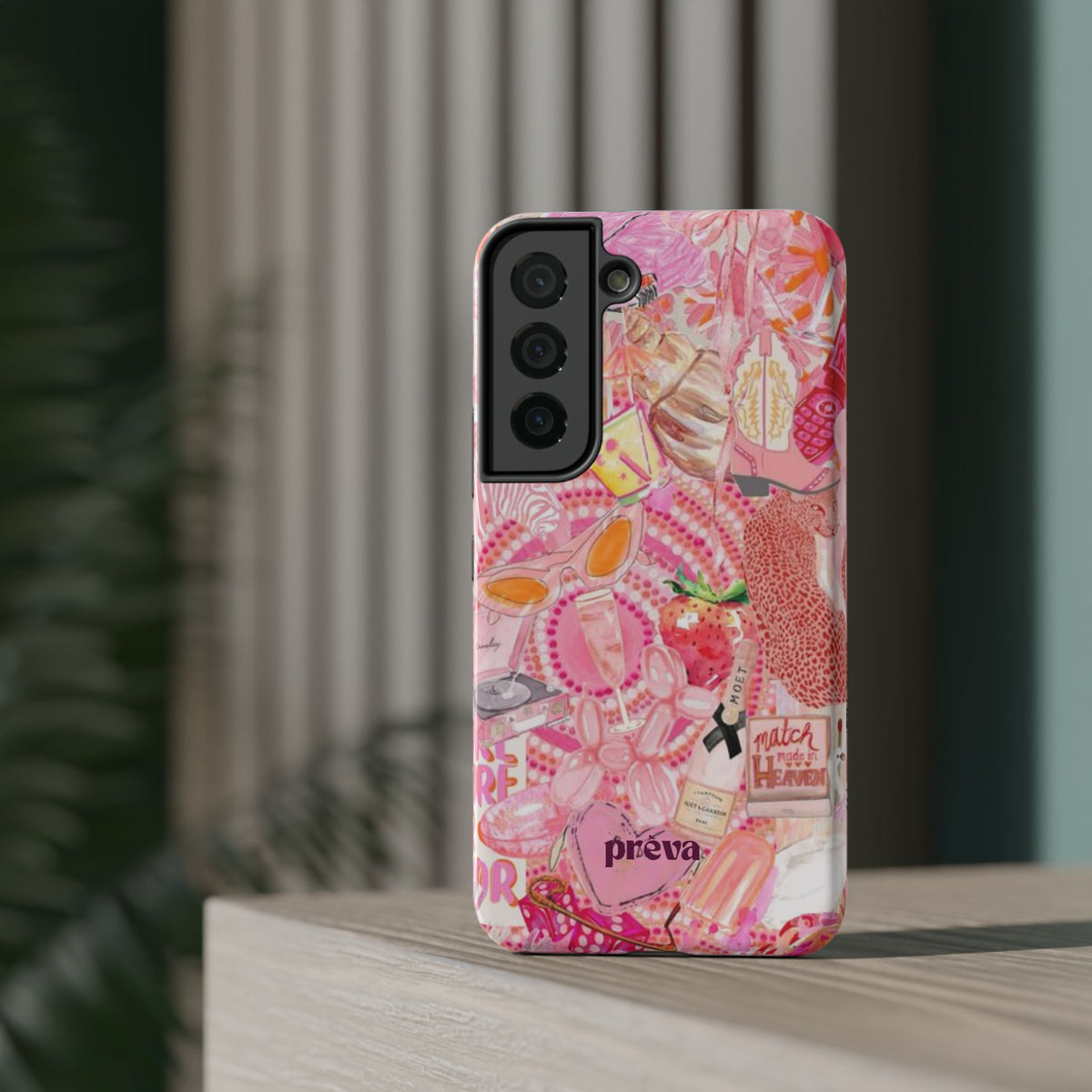 Pink Collage Phone Case