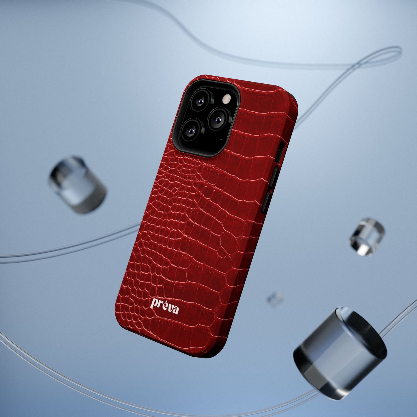Red Croc Phone Case